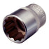 KS TOOLS 1/ 2" Zwölfkant Stecknuss, 17mm – 40 mm