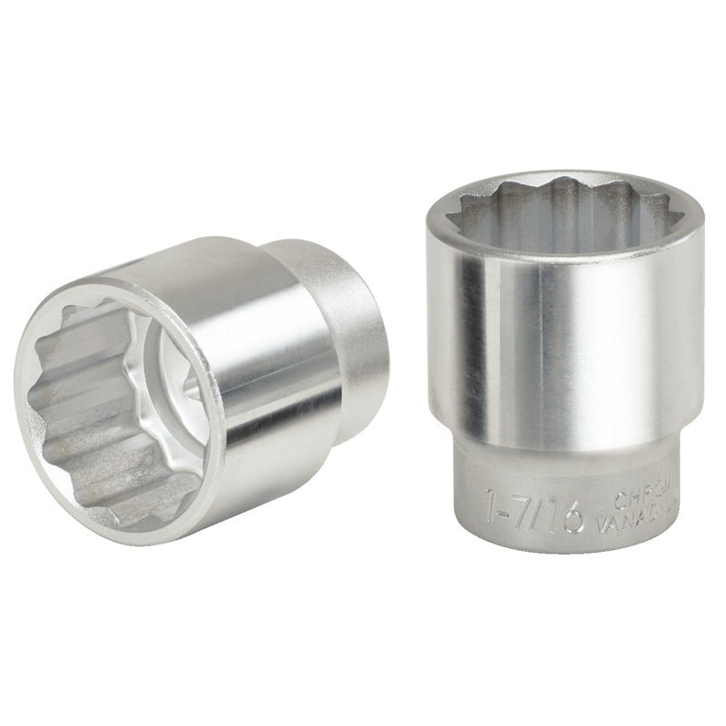 KS Tools 3/4" Zwölfkant-Stecknuss, kurz, 1.7/8" – 65 mm