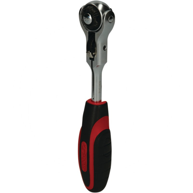 KS Tools 1/4" MODIFIX Mini-T-Griff-Schwenkkopf-Knarre – 165 mm – Bild 2