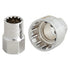 KS Tools 19mm TRIPLE+ Durchgangs Stecknuss, 21mm – 34 mm