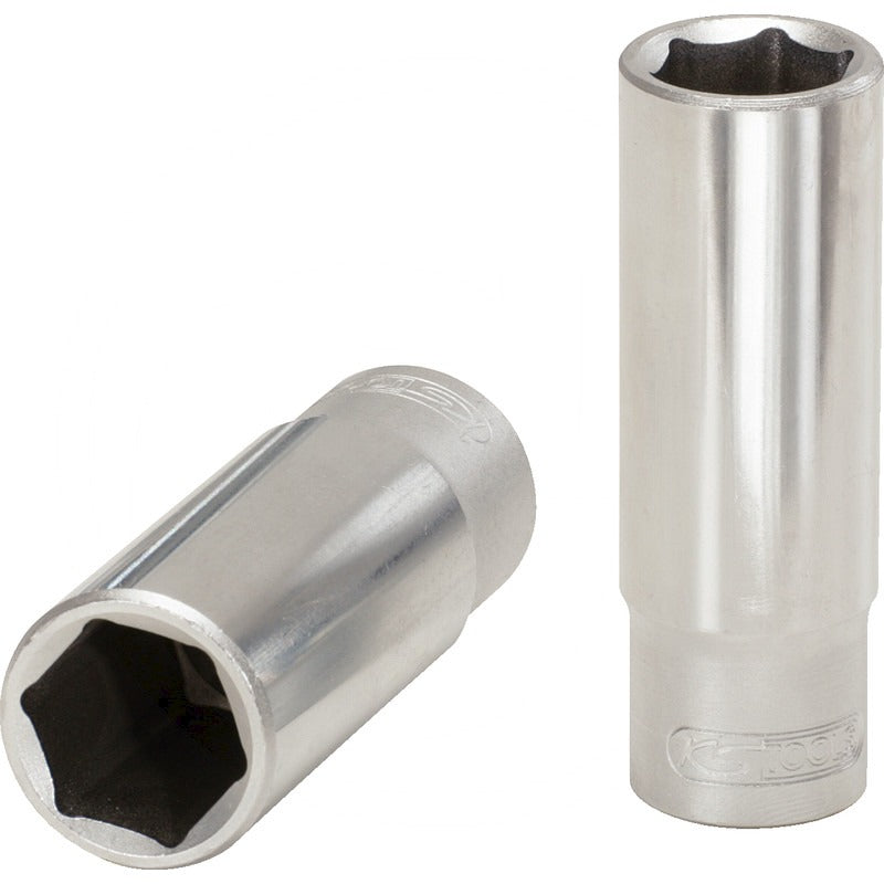 KS TOOLS 1/ 4" Sechskant Stecknuss, lang, 9mm – 50 mm