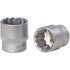 KS Tools 3/8" 12-kant-Stecknuss, 1/4" – 30 mm