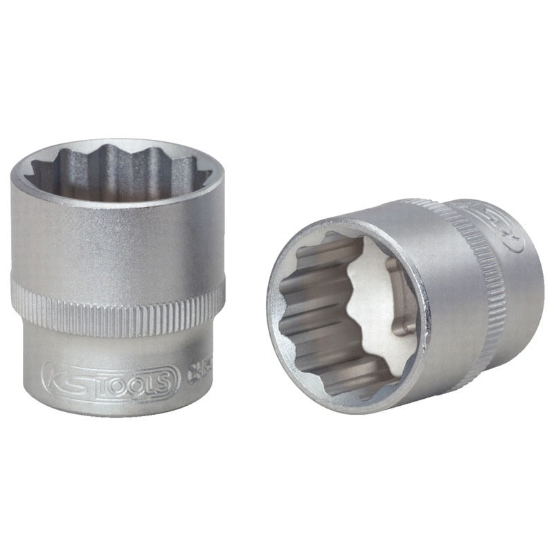 KS Tools 3/8" 12-kant-Stecknuss, 9/32" – 30 mm