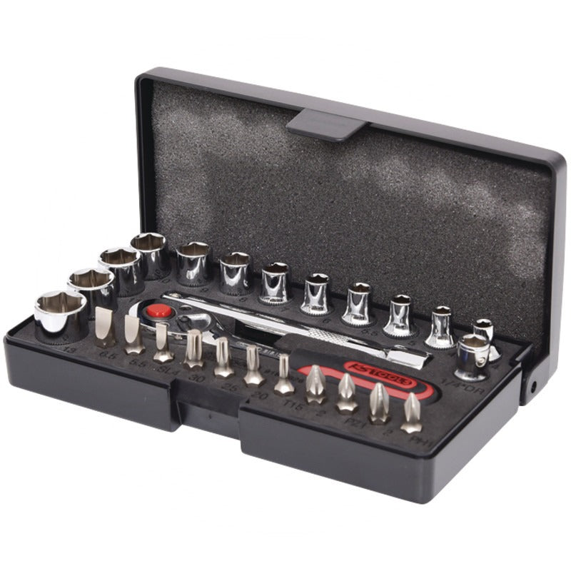 KS Tools Steckschlüssel-Satz 1/4",26tlg – 161 mm
