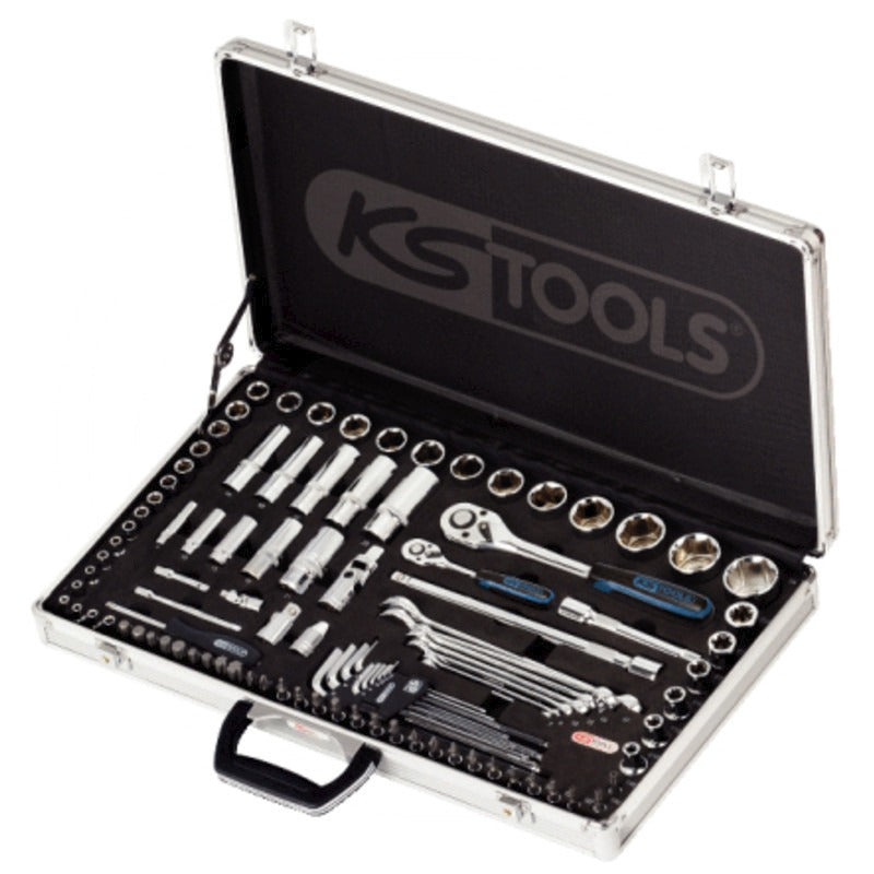 KS Tools 1/4" +1/2" CHROME+Steckschlüssel Satz – 590 mm