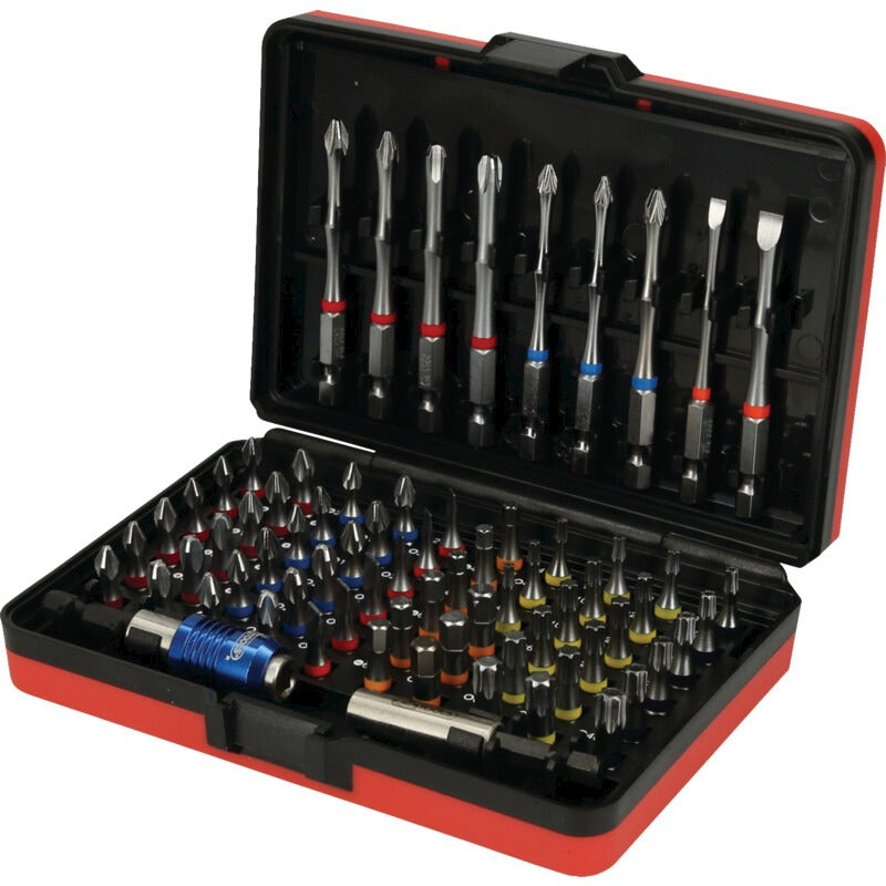 KS TOOLS 1/4" TORSIONpower Bit-Box, 71-tlg. – 25 mm