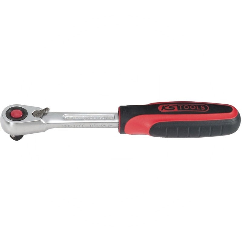 KS TOOLS SLIMPOWER Umschaltknarren Satz – 140 + 245 mm