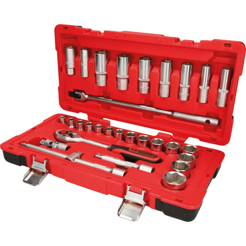 KS Tools 1/2" Steckschlüssel-Satz, 30-tlg.