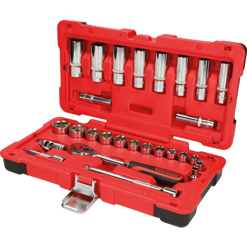 KS Tools Steckschlüsselsatz 3/8", 27-tlg.