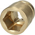 KS Tools 1.1/2" BRONZEplus Steckschlüsseleinsatz, 6-kant, 7 – 105 mm