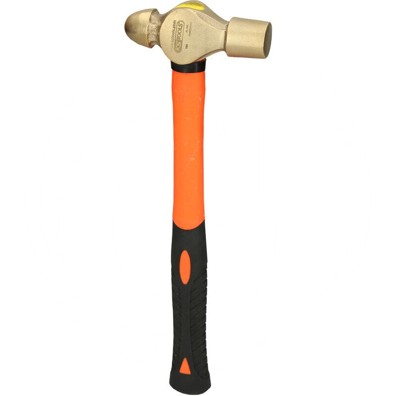 KS Tools BRONZEplus Schlosserhammer, 600g, englische Form – 350 mm