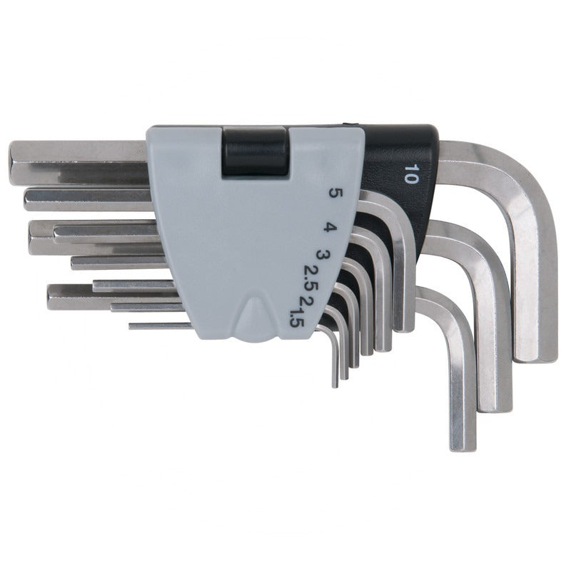 KS Tools EDELSTAHL Innen6kant-Winkelstiftschlüsse – 190 mm