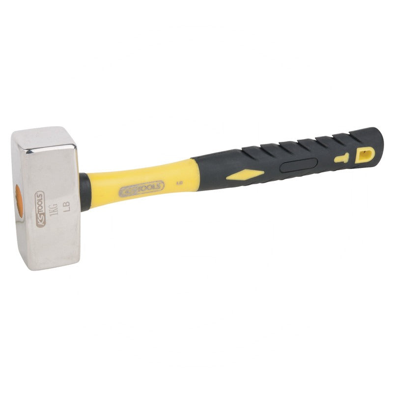 KS Tools EDELSTAHL Fäustel mit Fiberglasstiel – 400 mm Breite (mm) 95