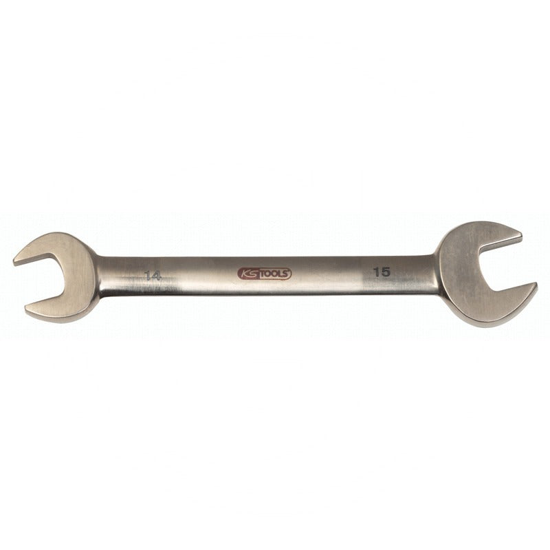 KS Tools TITANplus Doppel-Maulschlüssel, 14x15mm – 165 mm