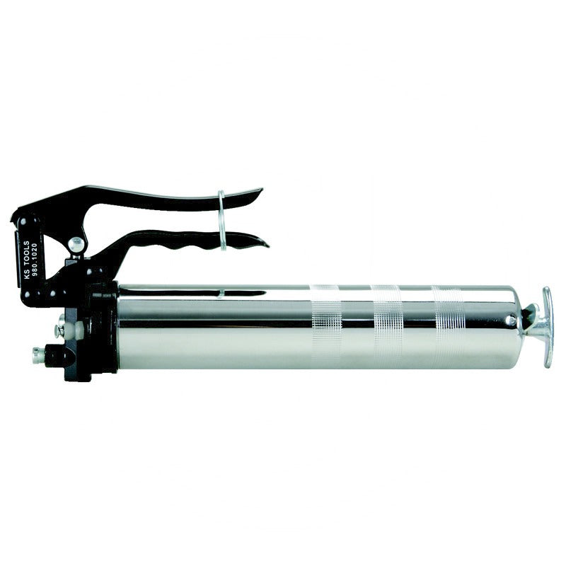 KS TOOLS Einhand-Fettpresse mit starrem Füllrohr – 372 mm