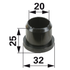 Stiga Lagerbuchse 1134-9024-01 – Detailansicht Innendurchmesser 20 mm