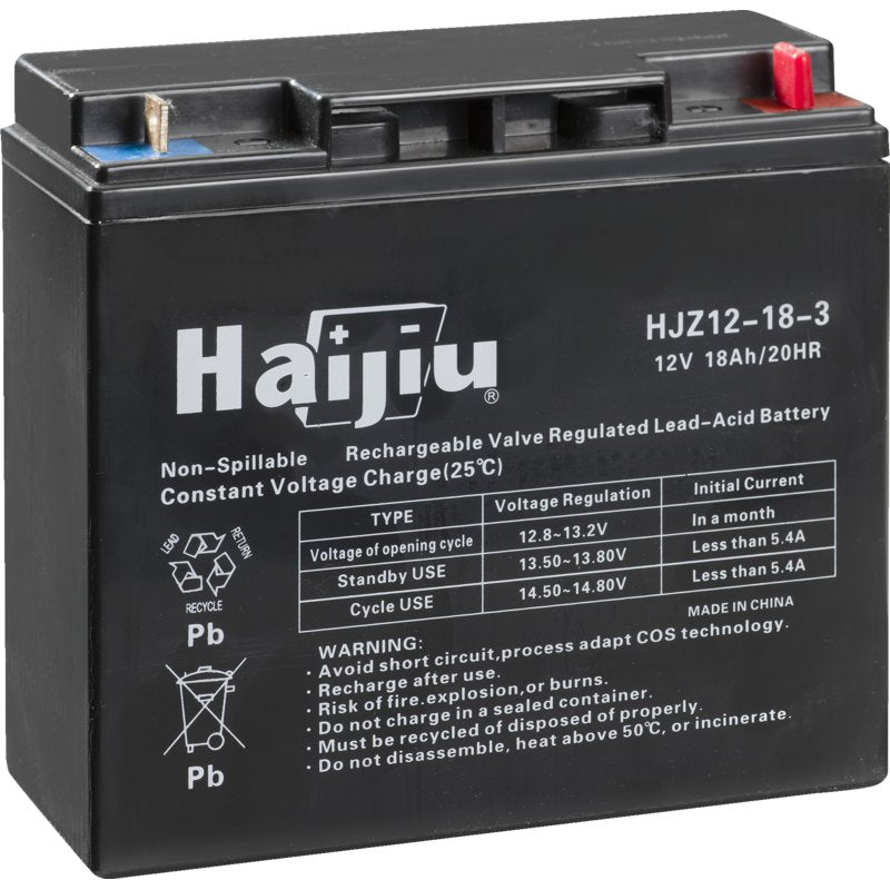 Stiga Batterie 12V-18Ah 118120007/0 – Original-Ersatzteil für Park, Ready, Villa