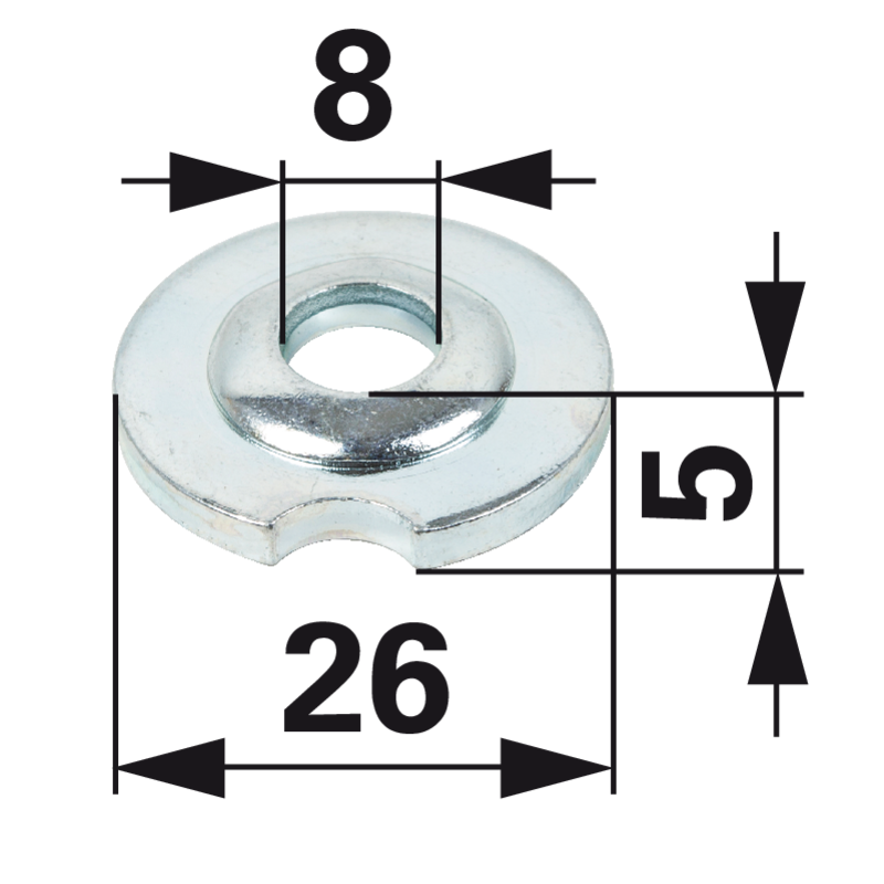 Buchse Stiga 322041955/0 – Original-Ersatzteil für Stiga Motoren