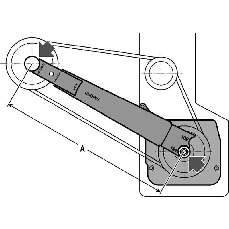 Abstandseinsteller Stiga 382180079/0 – Original-Ersatzteil für Stiga Motoren