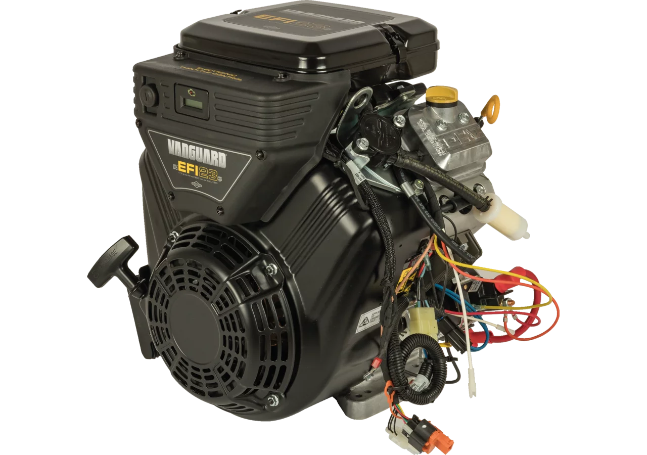 Briggs & Stratton Motor komplett EFI 2-Zyl. Vanguard 23 HP Kurbelwelle zylindrisch 25,4 x 73,66 mm 38E3470018G1 Briggs und Stratton