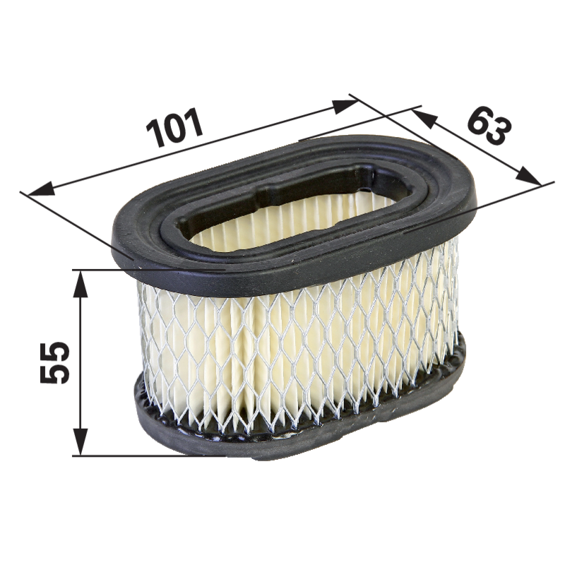 Luftfilter Briggs und Stratton 497725S, 494586 – Original-Ersatzteil für OHV-Motoren