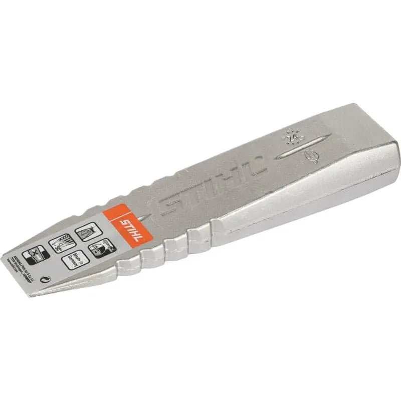 Stihl Alu-Fällkeil 240 x 55 x 40 mm mit Rückhalteschuppen und Führungsgrat