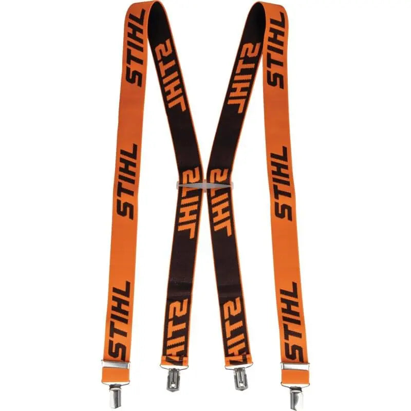 Stihl Hosenträger ADVANCE Metallclip 130 cm in Orange, einstellbar für Damen und Herren