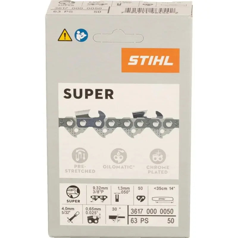 Stihl Sägekette 36170000050 – Detailansicht Treibglieder und Vollmeißel-Zahnung