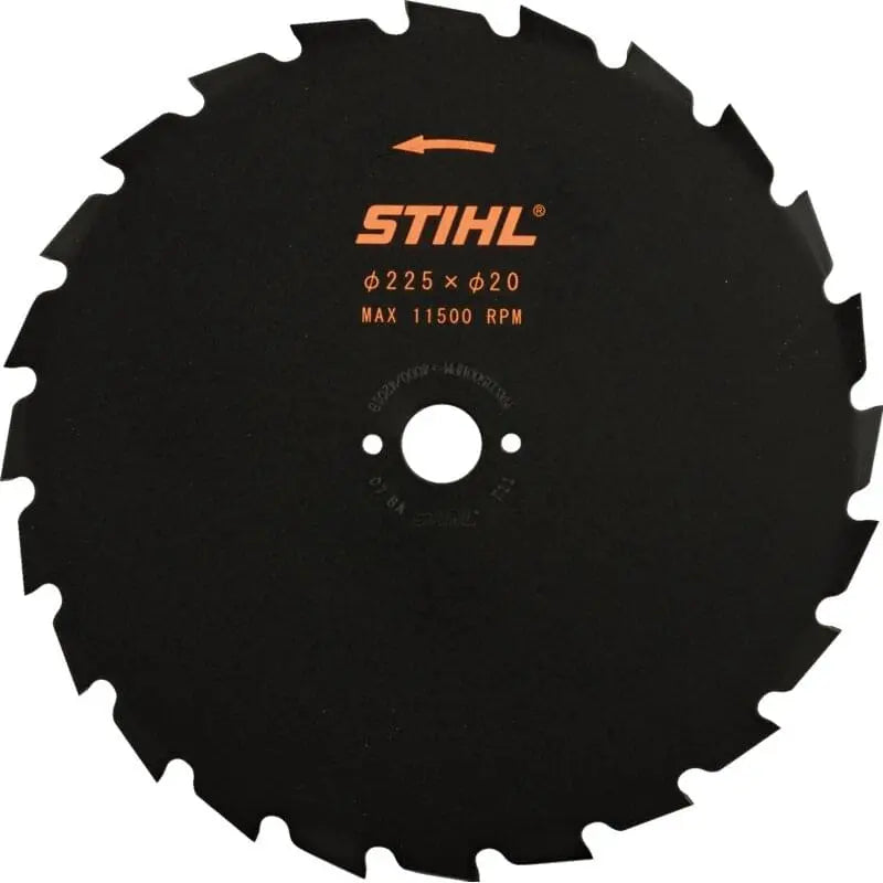 Freischneidersägeblatt Stihl 40007134201 – Kreissägeblatt 24 Zähne, AD 225, ZB 20