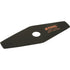 Freischneidermesser Stihl 40017133805 – 2 Zähne, AD 230, ZB 25,4 mm, Original-Ersatzteil