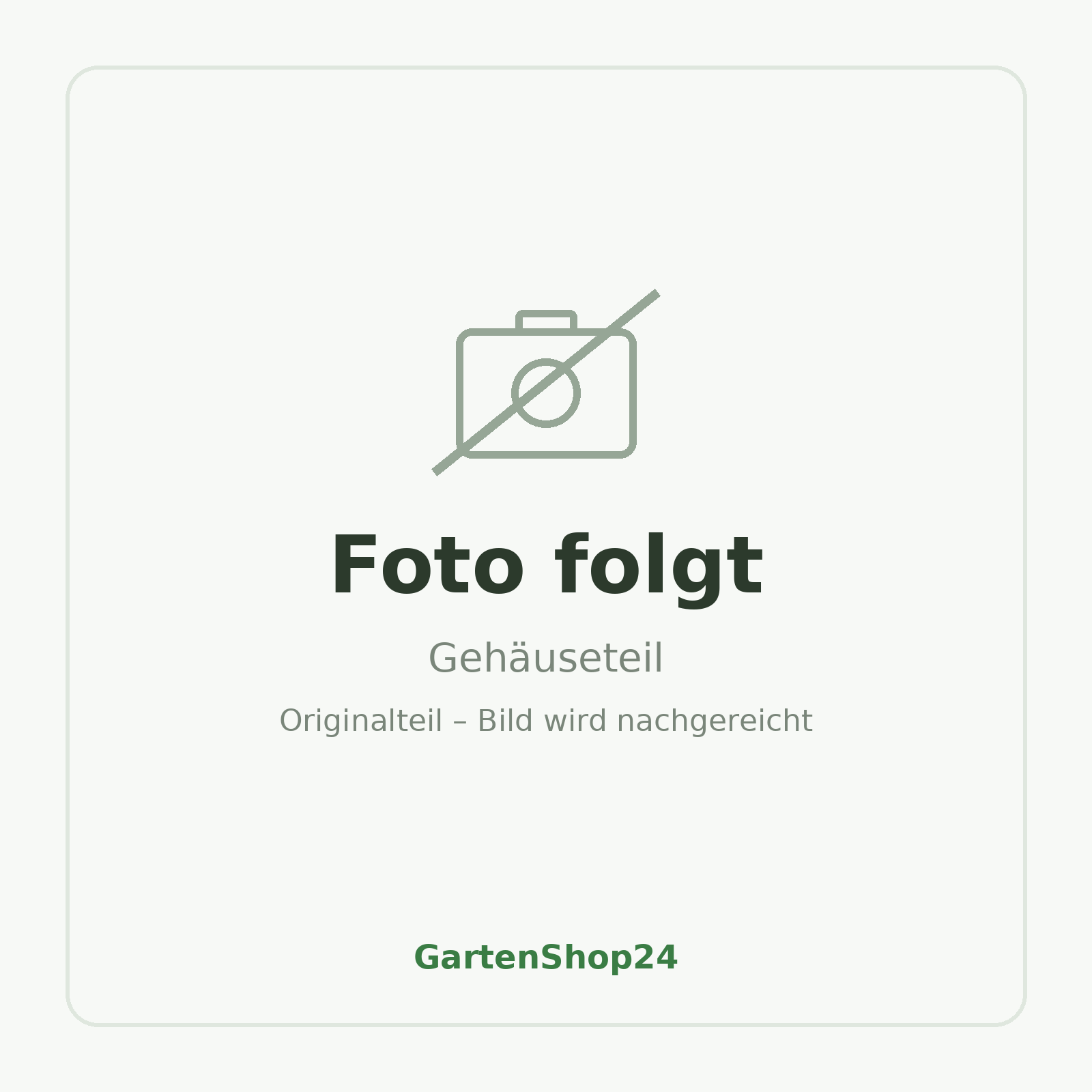Abdeckung Ladestation Silver Ambrogio 959319 – Originalersatzteil CSB030AC_00
