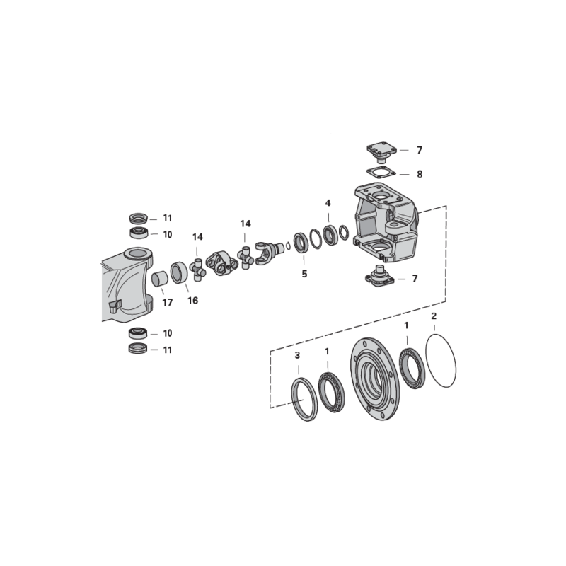 Achsteile ZF-Achse APL2000F3 ZF_APL2000F3 – Original-Ersatzteil von ZF