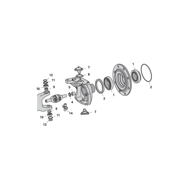 Achsteile ZF APL315 John Deere ZF_APL315_JD – Original-Ersatzteil von ZF für ZF-Achse APL315