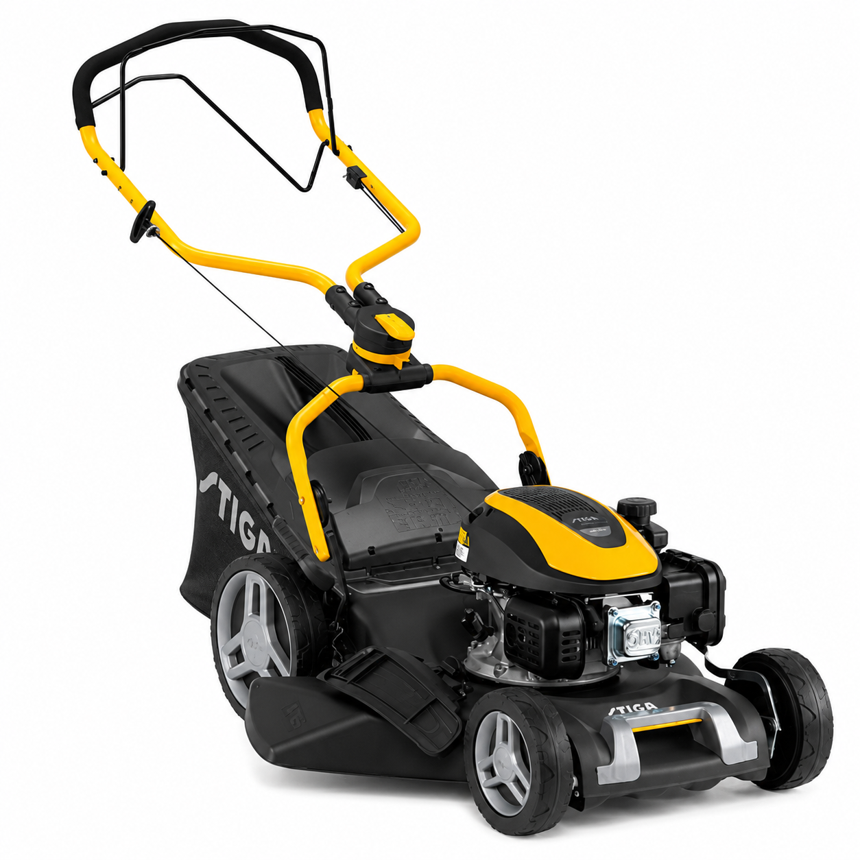 Rasenmäher STIGA Combi 748 SE 941-COMBI748SE mit Elektrostart und Heckantrieb, 46 cm Schnittbreite