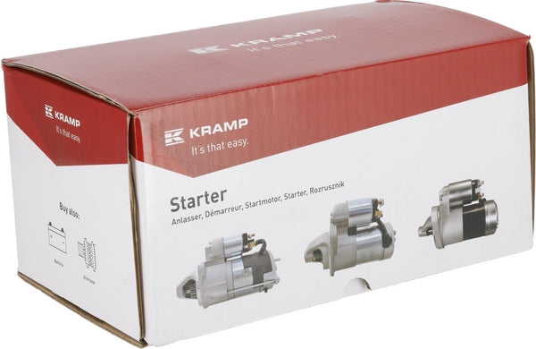 Anlasser 12V 1.2kW, 9 Zähne, CW