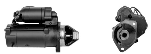 Anlasser 24V 3,5kW, 9 Zähne, Mahle