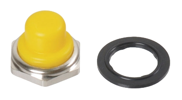 APEM Druckschalterkappe gelb 12 mm