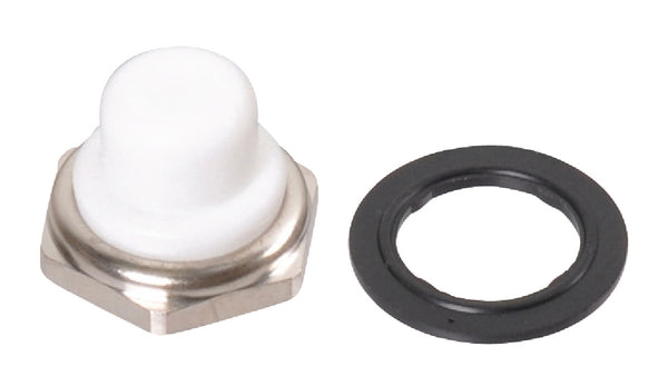 APEM Druckschalterkappe weiß 12 mm
