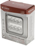 Arbeitsleuchte LED, 19W, 3360lm, quadratisch, 10/110V, 110x130x41mm, Deutsch 2-polig, Flutlicht, 16 LEDs passend für Universal