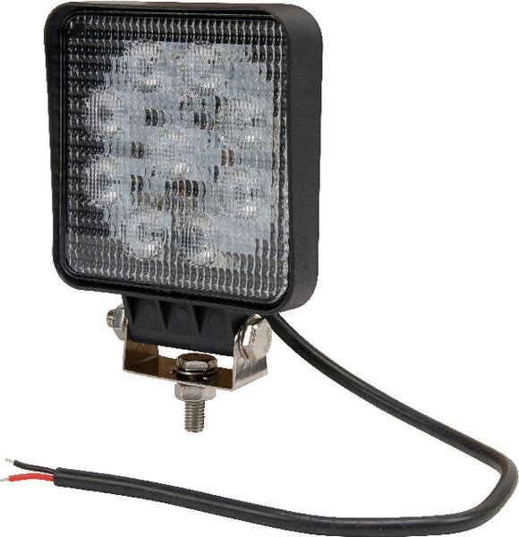 Arbeitsscheinwerfer, 10-30V, LED, 1800lm, Quadratisch passend für Universal