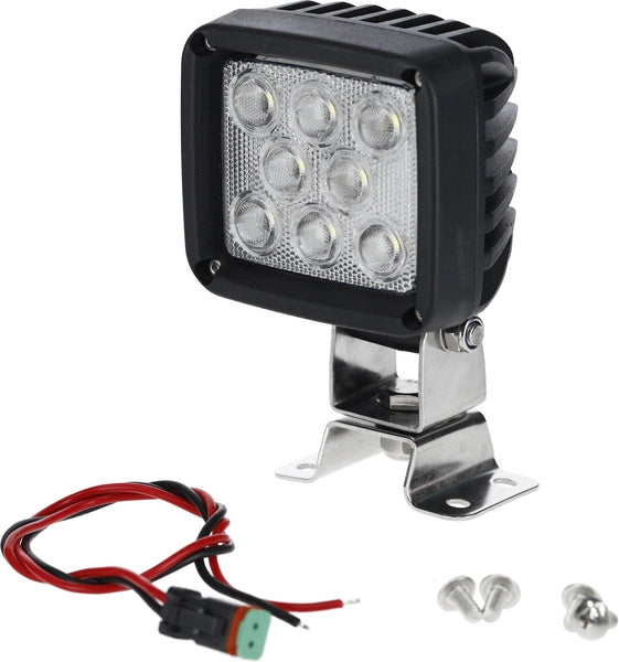Arbeitsscheinwerfer, 10-30V, LED, 1920lm, Quadratisch passend für Universal