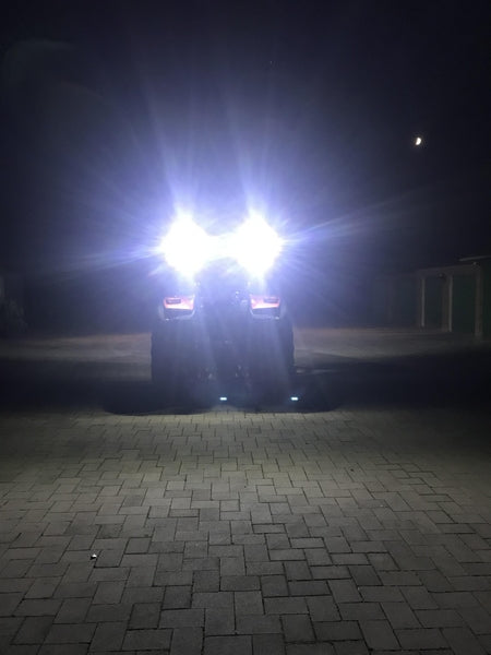 Arbeitsscheinwerfer, 10-30V, LED, 2400lm, Oval passend für John Deere, Kubota