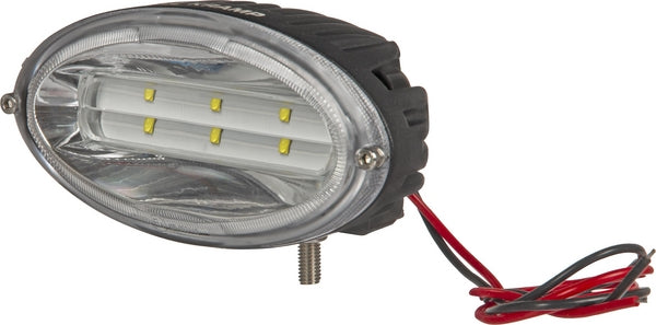Arbeitsscheinwerfer, 10-30V, LED, 2400lm, Oval passend für John Deere, Kubota