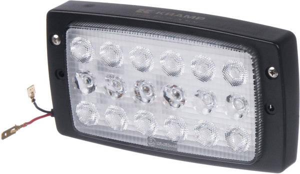 Arbeitsscheinwerfer, 10-30V, LED, 3375lm, Rechteckig passend für Case, John Deere