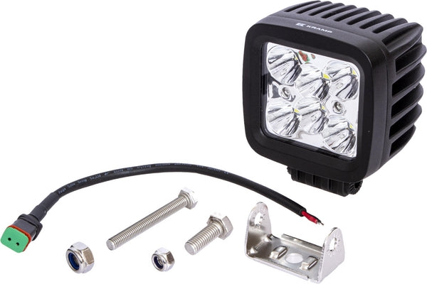 Arbeitsscheinwerfer, 10-30V, LED, 3780lm, Quadratisch passend für Universal