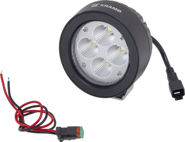 Arbeitsscheinwerfer, 10-30V, LED, 3800lm, Rund passend für Case, John Deere