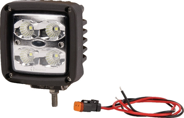Arbeitsscheinwerfer, 10-30V, LED, 4500lm, Quadratisch passend für Universal