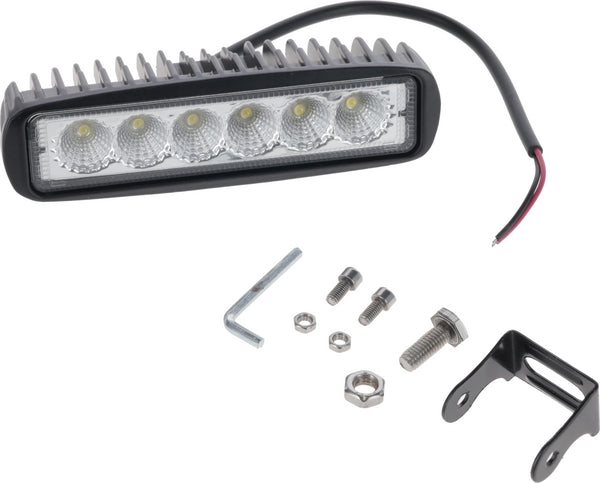 Arbeitsscheinwerfer, 12-24V, LED, 1350lm, Rechteckig