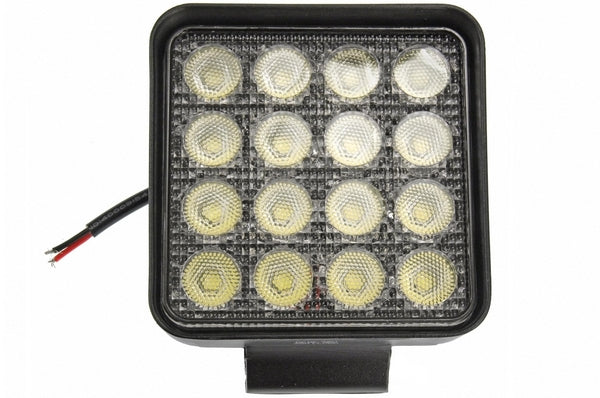 Arbeitsscheinwerfer, LED, 1728lm, Quadratisch