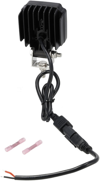 Arbeitsscheinwerfer LED, 20W, 3000lm, quadratisch, weiß, 75x47x107.5mm,Deutsch 2-pin, flood
